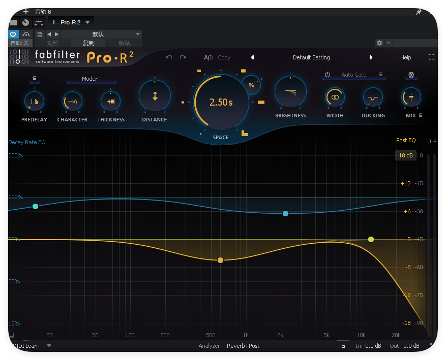FabFilter Pro-R_混响插件-酷威宝库