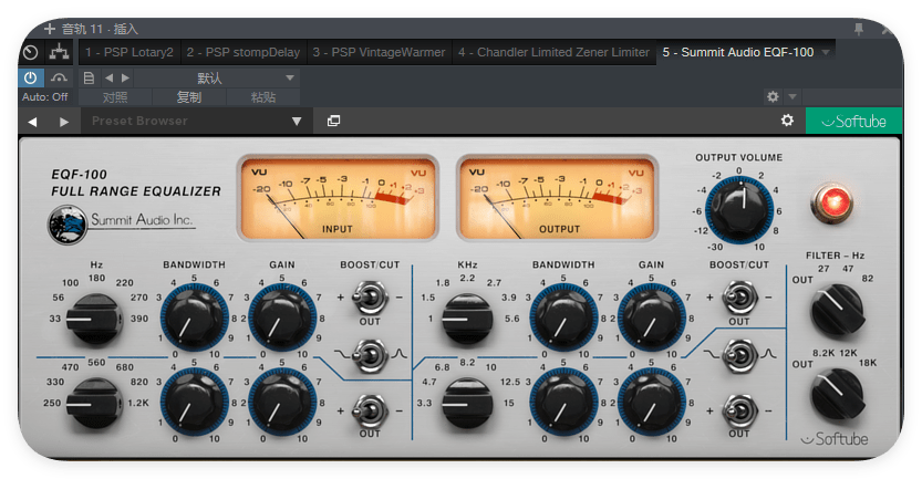 Summit Audio EQF-100_均衡器-酷威宝库