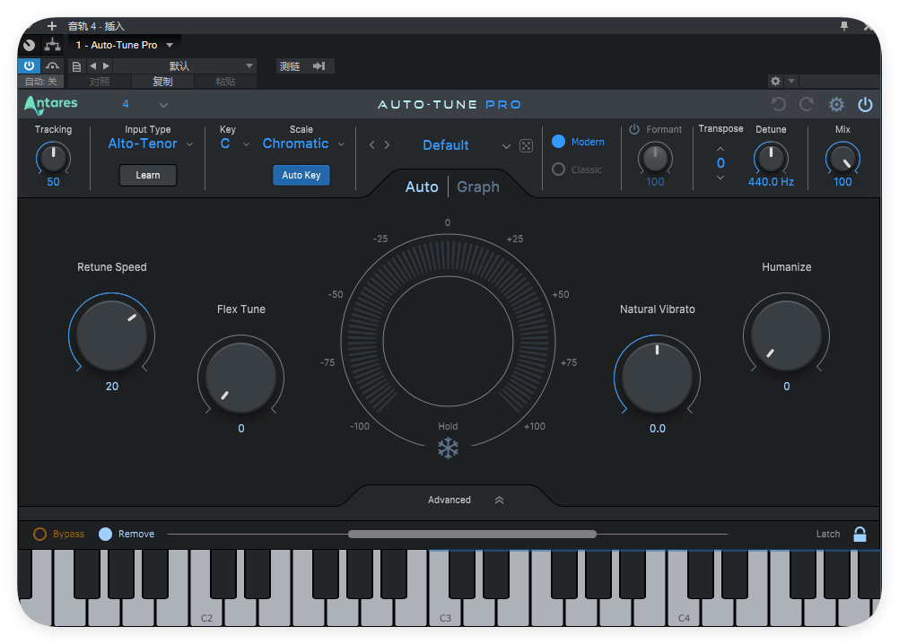 Auto-Tune Pro_音高修正 电音插件-酷威宝库