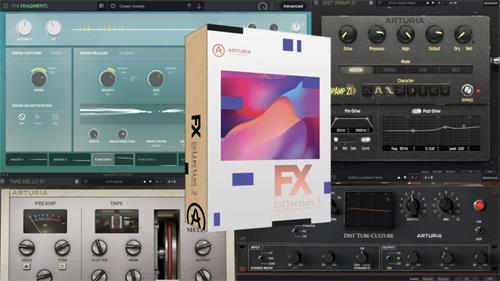提取插件64位封装专用 Arturia FX Collection套装-酷威宝库