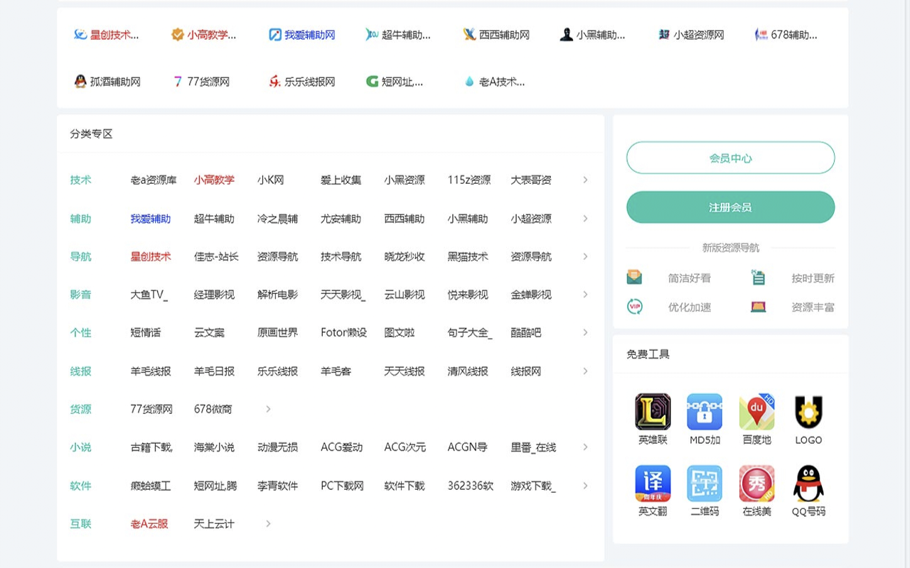 小水滴v2.0网站导航模板源码 去授权破解版 全网首发-酷威宝库